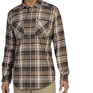 ExOfficio Men’s Geode Flannel Long Sleeve Medium - NEW
